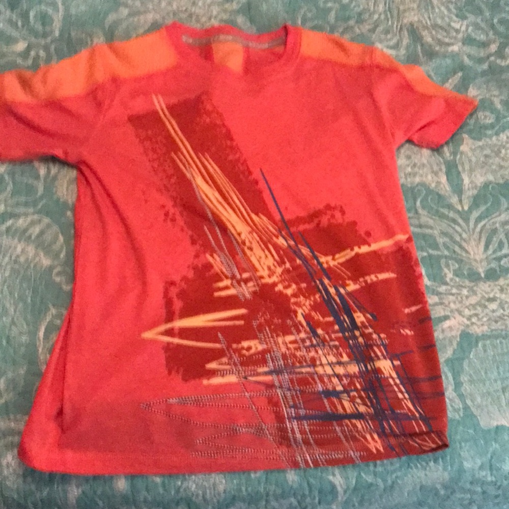 Boys orange shirt